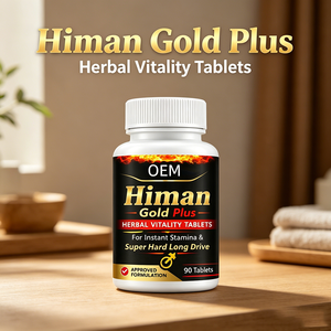 Comprimés de vitalité à base de plantes <span class=keywords><strong>Himan</strong></span> Gold Plus, formule de soutien à l'endurance, 90 unités - Product Image 4