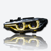 Phare avant de style automobile pour BMW Série 3 F30 F35, phare LED 2012-2019, lentille de projecteur haute puissance, signal dynamique DRL, pièces automobiles