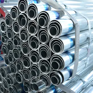 Bs 1387 Astm A53 A 500 Galvanized Steel Pipe Factory 8 Inch 12m Gi Pipe Galvanized Tube