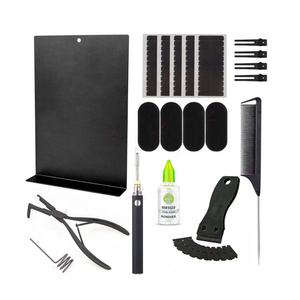 Kit de herramientas de extensión de cabello con logotipo personalizado, cinta <span class=keywords><strong>el</strong></span>éctrica eliminadora de cinta caliente, juego de cinta raspadora, alicates de extensión de cabello - Product Image 1