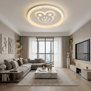 โคมไฟเพดาน LED รูปหนูน่ารักสำหรับห้องนอนเด็ก ดีไซน์ถนอมสายตา รุ่นใหม่ปี 2026 ขายส่ง - Product Image 1