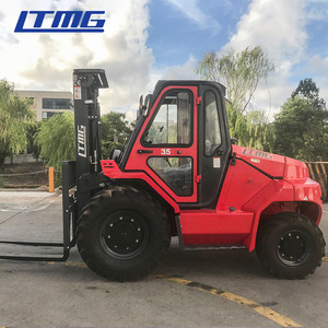 LTMG 4 Wheel Drive Fork <strong>Lift</strong> <strong>Truck</strong> 3.5 Ton <strong>3t</strong> diesel Rough Terrain Forklift Price - Product Image 3