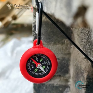 Camping Hiking Pocket <b>Small</b> Keychain Compasses Waterproof Durable Mountaineering Outdoor <b>Tool</b> with Pointer Navigation - Product Image 2