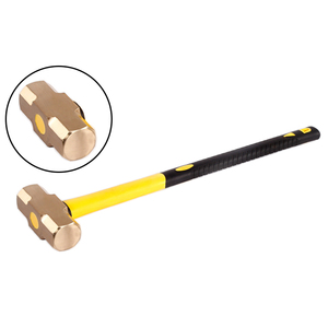 Fabricant OEM chinois, marteau de pompier japonais forgé personnalisable, anti-étincelles, manche en bronze d'aluminium, ISO9001 - Product Image 3