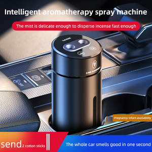 Edelstahl Auto Elektronischer Aromatherapie-Diffusor mit Ätherischem Öl <span class=keywords><strong>Mini</strong></span> Lufterfrischer & Luftbefeuchter - Product Image 5