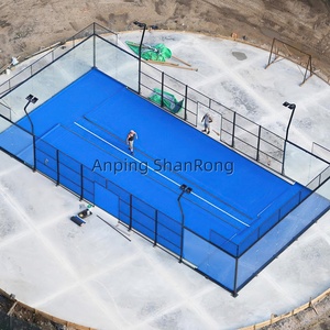 Le fournisseur Pro Padel Court propose l'exportation en vrac de cadres de clôture en acier Verre Autres installations sportives de plein air supportant OEM/ODM - Product Image 5