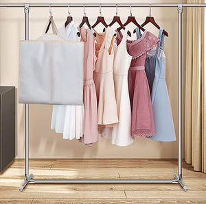 Vêtement robe sac pour mariage vêtement sac anti-poussière couverture stockage vêtements couverture sac NO-WOVEN Logo personnalisé - Product Image 5