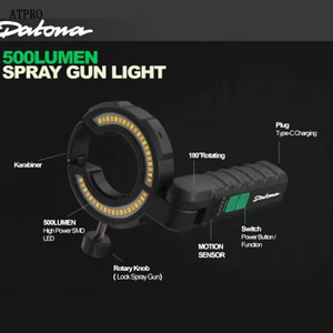 Iluminación de <span class=keywords><strong>pistola</strong></span> de pintura de coche. Foco de <span class=keywords><strong>luz</strong></span> de relleno a juego - Product Image 6