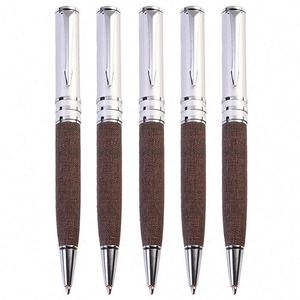 Heavy Brass Metal Promotional Ballpoint <b>Pen</b> with Custom Logo Sports Design 1.0mm Tip Black Ink Non-Erasable Customizable <b>Colors</b> - Product Image 2