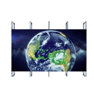 Écran LED d'extérieur pleine couleur à louer 500x500 500x1000mm P2.6-P4.8 4K HDR, mur vidéo en aluminium léger à verrouillage rapide pour événements - Product Image 1