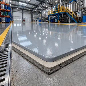 ซื้อระบบเคลือบพื้นโพลียูรีเทน PU แบบขายส่ง ป้องกันน้ำ ทนสารเคมี สำหรับงานปูพื้นอุตสาหกรรม - Product Image 3
