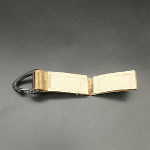 Chaud pas cher personnalisé tactique molle EDC GEAR en plastique triangle sangle nylon sangle corde suspendu ceinture fermoir crochet boucle clip porte-clés - Product Image 4