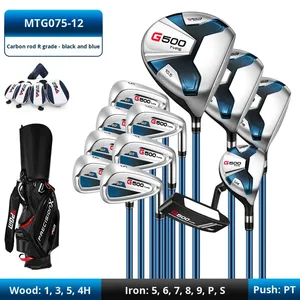 PGM <strong>Golf</strong> <strong>Clubs</strong> Full <strong>Set</strong> for Men Beginners Titanium Alloy Driver Irons Putter S Flex High Rebound Low Center of Gravity 12 Pieces - Product Image 6
