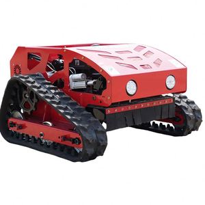 Customized DIY Industrial 24V Battery Cordless Electric-start Remote <b>Control</b> Mini <b>Rc</b> Robot Lawn Mower Snow Plow Attachments - Product Image 4