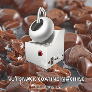 Automatic New 220V Chocolate Coating Machine by Sri Brothers Enterprises with Multi-Plug and 1 Year Warranty - Product Image 2