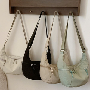 Borsa a tracolla con corno di mucca da donna borsa a tracolla con grande capacità leggera Fitness Yoga manubrio pendolarismo nuova moda Diligence - Product Image 3