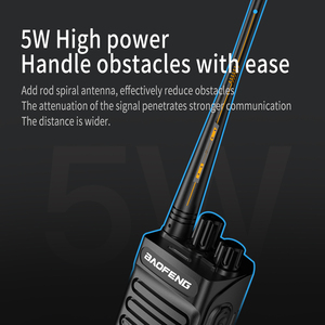 Baofeng gs6600 công suất cao 5W 400-470MHz 16CH Tiếng Anh cầm tay di động không dây Walkie-Talkie dài phạm vi hai cách phát thanh 7.4V UHF - Product Image 6