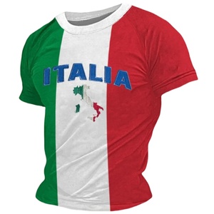 Camicie regalo italiane t-shirt divertenti Italia Casual a collo a o fresco estivo traspirante oversize top <span class=keywords><strong>abbigliamento</strong></span> <span class=keywords><strong>uomo</strong></span> 5XL - Product Image 6