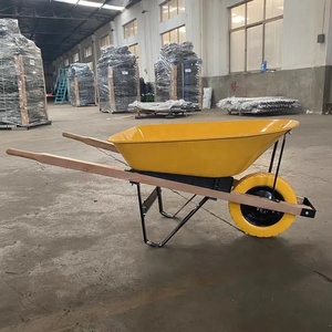 Carretilla de construcción de servicio extra pesado de <span class=keywords><strong>100l</strong></span> Carretilla de rueda de acero con bomba ancha - Product Image 3