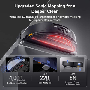 Aspirateur robot <span class=keywords><strong>Roborock</strong></span> Saros <span class=keywords><strong>10</strong></span>, très vendu, 22000Pa, super aspiration, évitement d'obstacles par IA, ultra fin 3,14 pouces, intelligent - Product Image 4