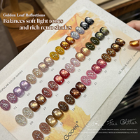 Missgooey Hema Tpo Free 24 Couleurs Automne/Hiver Kit de Vernis Gel Pailleté Effet Œil de Chat Vente en Gros OEM/ODM Usine