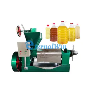 Máquina de prensa de aceite de coco de soja de maní frío comercial Molino de aceite de sésamo Máquina de extracción de prensado