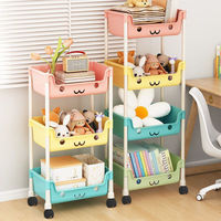 Étagère de rangement multifonctionnelle pour la maison, vente en gros d'usine, avec roulettes