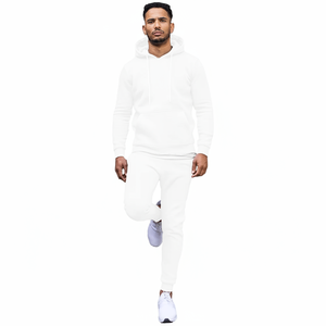 Survêtements pour hommes Survêtements à capuche 2 pièces Sports Jogging Gym Sweatsuit pour hommes - Product Image 1