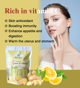 नींबू अदरक की चाय के ग्रेनाइट प्राकृतिक शहद फल पाउडर विटामिन सी ऊर्जा फिट आहार शाकाहारी ठोस पेय पदार्थों को बढ़ावा देते हैं - Product Image 4