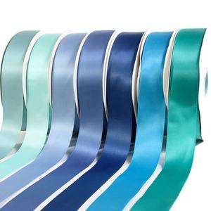 Ruban en satin double face Liston, rouleau de 100% polyester, écologique, satin de 38 mm, 196 couleurs pour emballage cadeau et <span class=keywords><strong>d</strong></span>écoration de mariage - Product Image 5