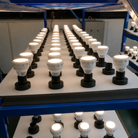 Ampoule LED PAR20, culot E26/E27, lampe SMD en aluminium, température de couleur 2700K-6500K, CRI 90, garantie 3 ans, pour magasins de vêtements