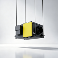 Systèmes HVAC commerciaux, ventilateur Modbus ERV, unité de récupération d'énergie avec diffuseur d'air pour la ventilation des bâtiments BMS
