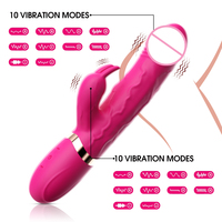 Gran Oferta 2026: Vibrador Conejo Realista con 10 Modos de Vibración, Juguete Sexual para Punto G Femenino