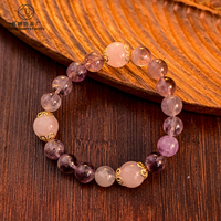Bracelets perlés tendance faits à la main pour femmes, bijoux cadeaux pour femmes, vente en gros, bracelet perlé en cristal de guérison