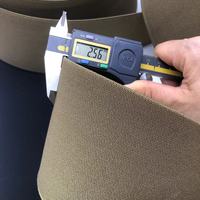 Sangle élastique large de 4 pouces, tissée sur mesure en usine, à haute élasticité, adaptée aux chaussures et aux bagages