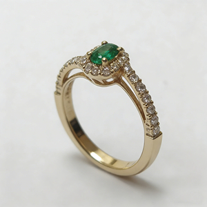 <b>CUSTOM</b> SILVER 10K/14K/18 SOLID GOLD CLASSIC LAB GROWN CVD IGI VVS-VS QUALITY BRILLIANT CUT ENGAGEMENT PARTY FASHION CLUSTER <b>RING</b> - Product Image 5
