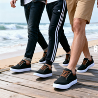 Chaussures décontractées pour hommes, nouveau style 2025, respirantes, souples, grandes tailles 45 46 47 48 pour l'été, semelle en caoutchouc imperméable