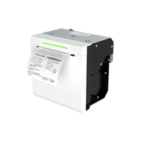 Impresora Térmica Micro de 80 mm Cashino EP-385C con Interfaz USB, Impresora Integrada de 3 Pulgadas para Montaje en Panel, Utilizada en Máquinas de Pedidos