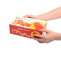 Boîte à poulet FC 0 1 3 4 FC0 FC1 FC3 FC4 avec impression personnalisée en carton certifié