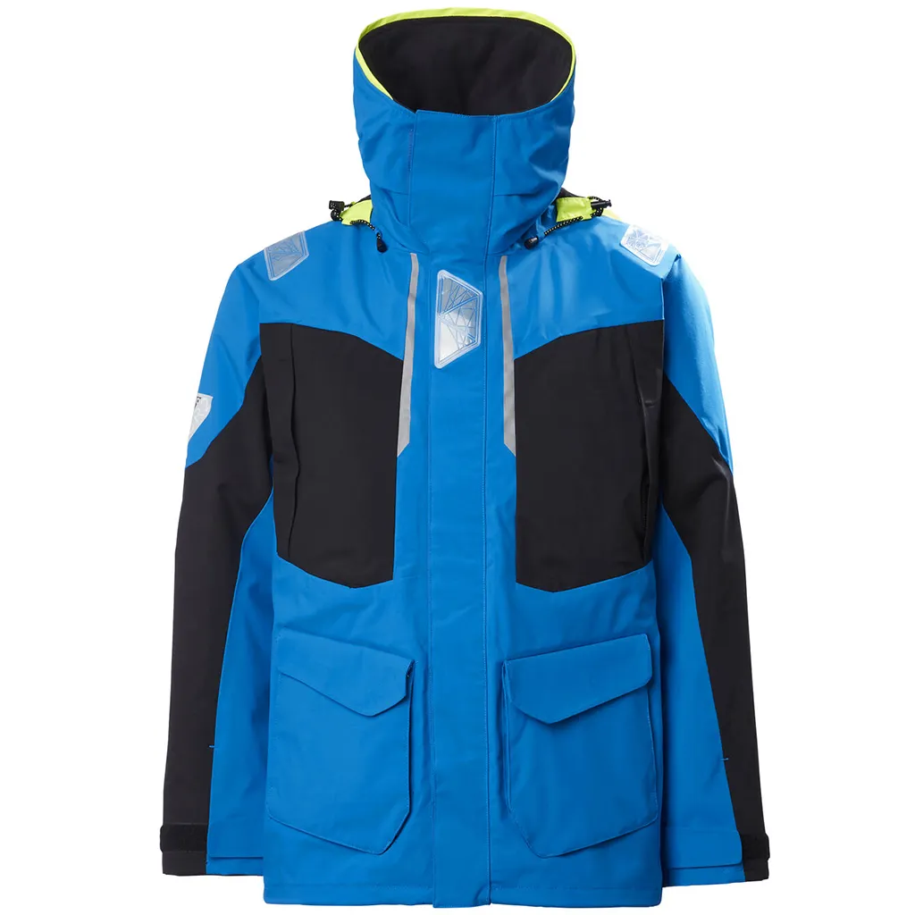 Latest Design MOQ 1 Waterproof men's crew hooded waterproof raincoat jacket waterproof sailing jacket