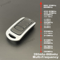 Duplicateur de télécommande de porte électrique de porte de Garage multi-fréquence 280 MHz – 868 MHz 433 MHz 868 MHz