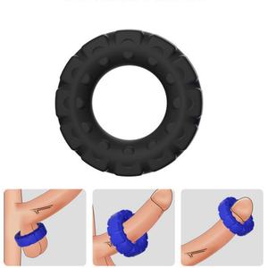 Mainan peningkatan seksual pria cincin ayam silikon elastis untuk kinerja lebih lama ejakulasi lebih kuat menunda ereksi - Product Image 4