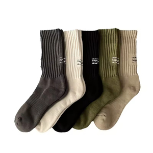 Wholesale Manufacturer Terry Sport <b>Socks</b> Slouch Crew Custom Cotton Knitted <b>Socks</b> for Men High Quality - Product Image 3