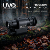 Monoculaire de vision nocturne compatible avec les casques, résolution 800x600, grossissement 4x/2x/1x, F1.05, 0.0001 Lux, 100Hz, 1 pouce, BSI CMOS 10
