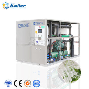 Koller Make Ice Factory Machine à glace industrielle de 5 tonnes Machine à glace cubique comestible en cristal - Product Image 1