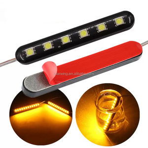 STAR WING-Feux stroboscopiques et de plaques d'immatriculation d'urgence à 6 LED pour gril de <span class=keywords><strong>moto</strong></span>: idéal pour les mises à niveau de vélo personnalisées - Product Image 4