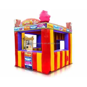 2022 Fast Food gonfiabile Carnival Treat Shop/stand per alimenti in vendita