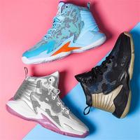 Chaussures de sport personnalisées, grande taille, pour jeunes, sports de plein air, parent-enfant, entraînement étudiant, baskets de basketball pratiques pour hommes