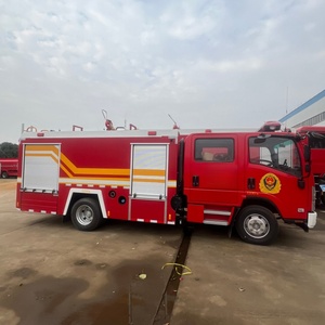 4x2 diesel brandweerauto met laadbak, verantwoordelijk voor brandbestrijding op stedelijke hoofdwegen en rond hoogbouw - Product Image 3