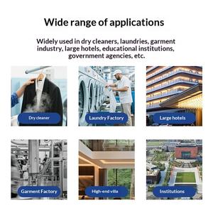 Machine de nettoyage à sec entièrement automatique en acier inoxydable de 15 kg avec système industriel tout-en-un de lavage-extraction-séchage et auto-nettoyage - Product Image 4